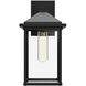 Larchmont 1 Light 12.5 inch Textured Black Exterior Wall Sconce