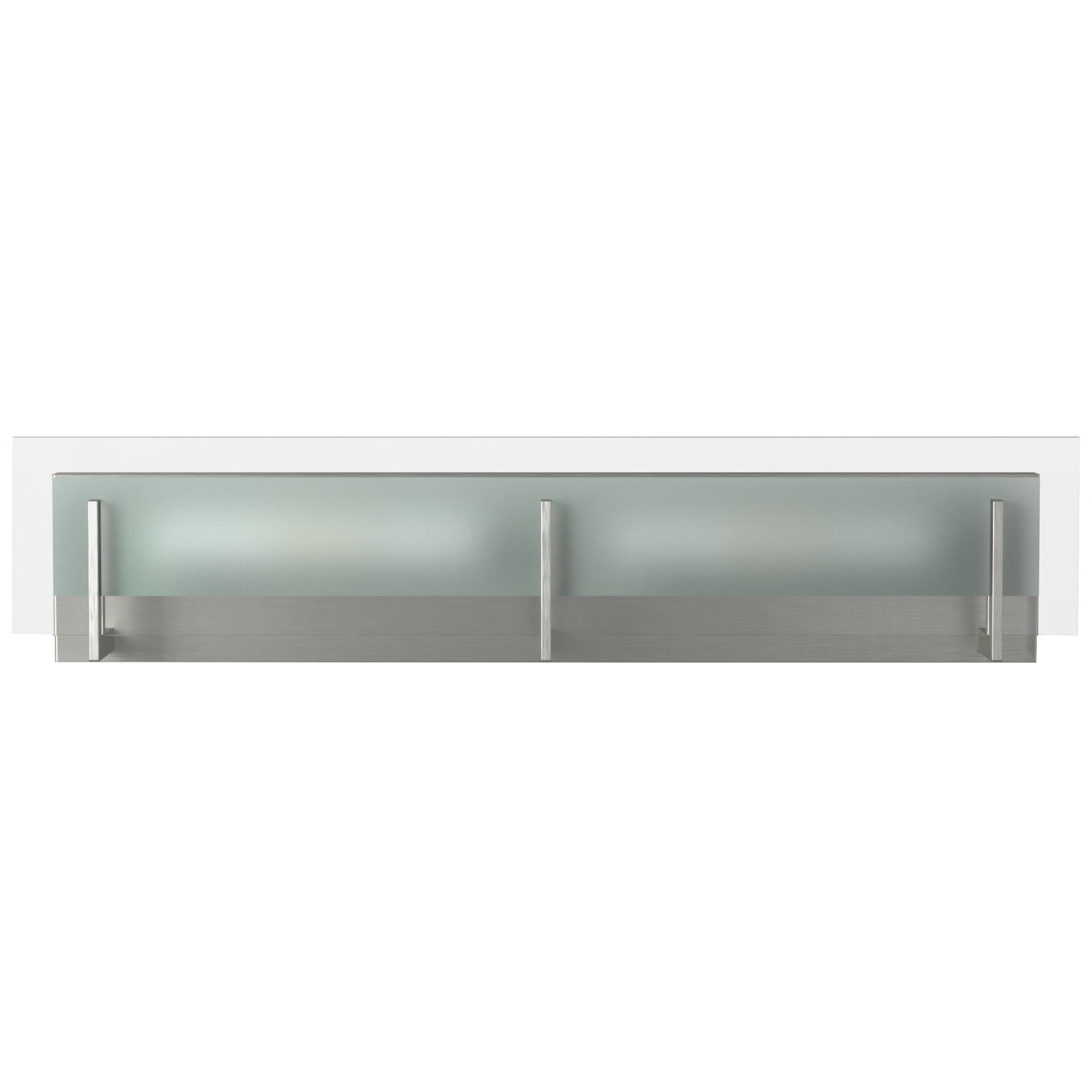 Latitude 4 Light 26 inch Brushed Nickel Vanity Light Wall Light
