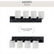 Merry 4 Light 30 inch Matte Black Bath Vanity Light Wall Light