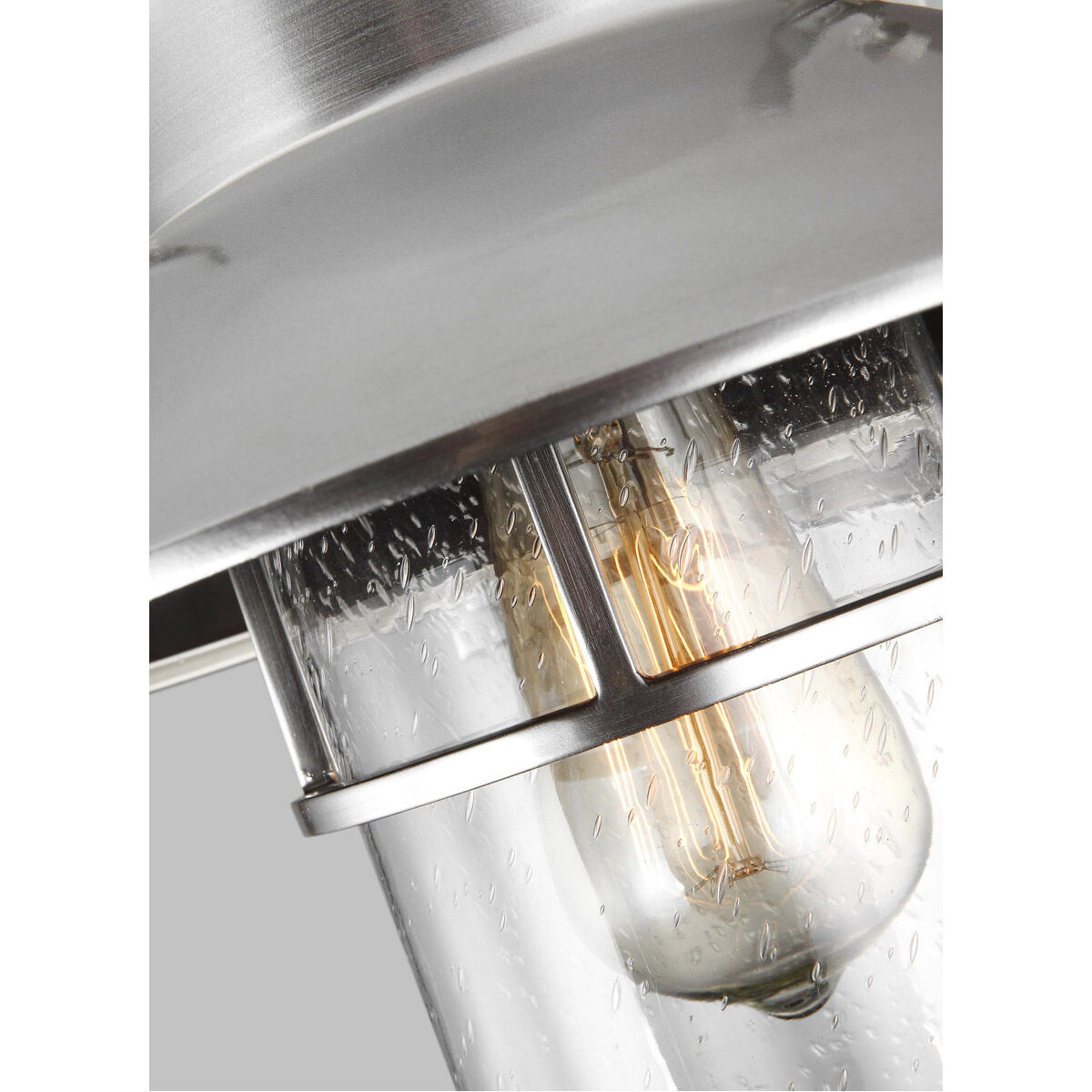 Sean Lavin Boynton 1 Light 12.88 inch Painted Brushed Steel Outdoor Wall Lantern