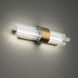 Luzerne LED 18 inch Aged Brass Bath Vanity & Wall Light in 18in.