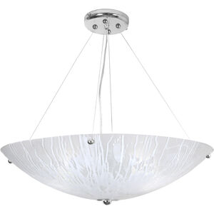 West Side 3 Light 30 inch Chrome Chandelier Ceiling Light, The Way