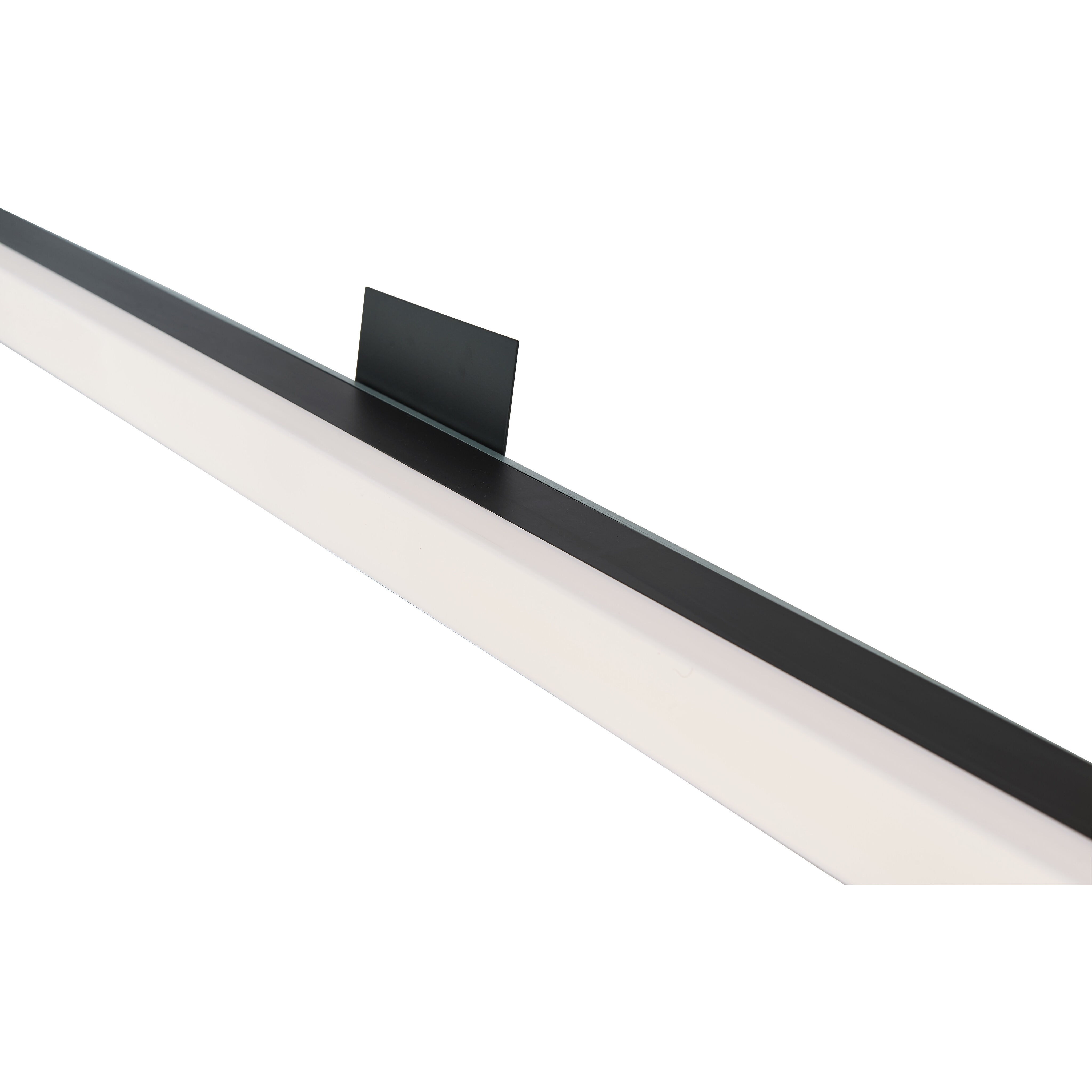 Sabre LED 48 inch Black Bath Vanity Light Wall Light