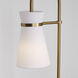 Drew & Jonathan Binx 23 inch 9.00 watt Satin Brass Table Lamp Portable Light
