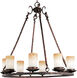 Mercer 8 Light 29.5 inch Oil Rubbed Bronze Single Tier Chandelier Ceiling Light