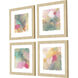 Seagrass Pastels Pink and Green and Teal Framed Art, Propac