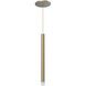 Elixir Pendant Ceiling Light in Brushed Gold