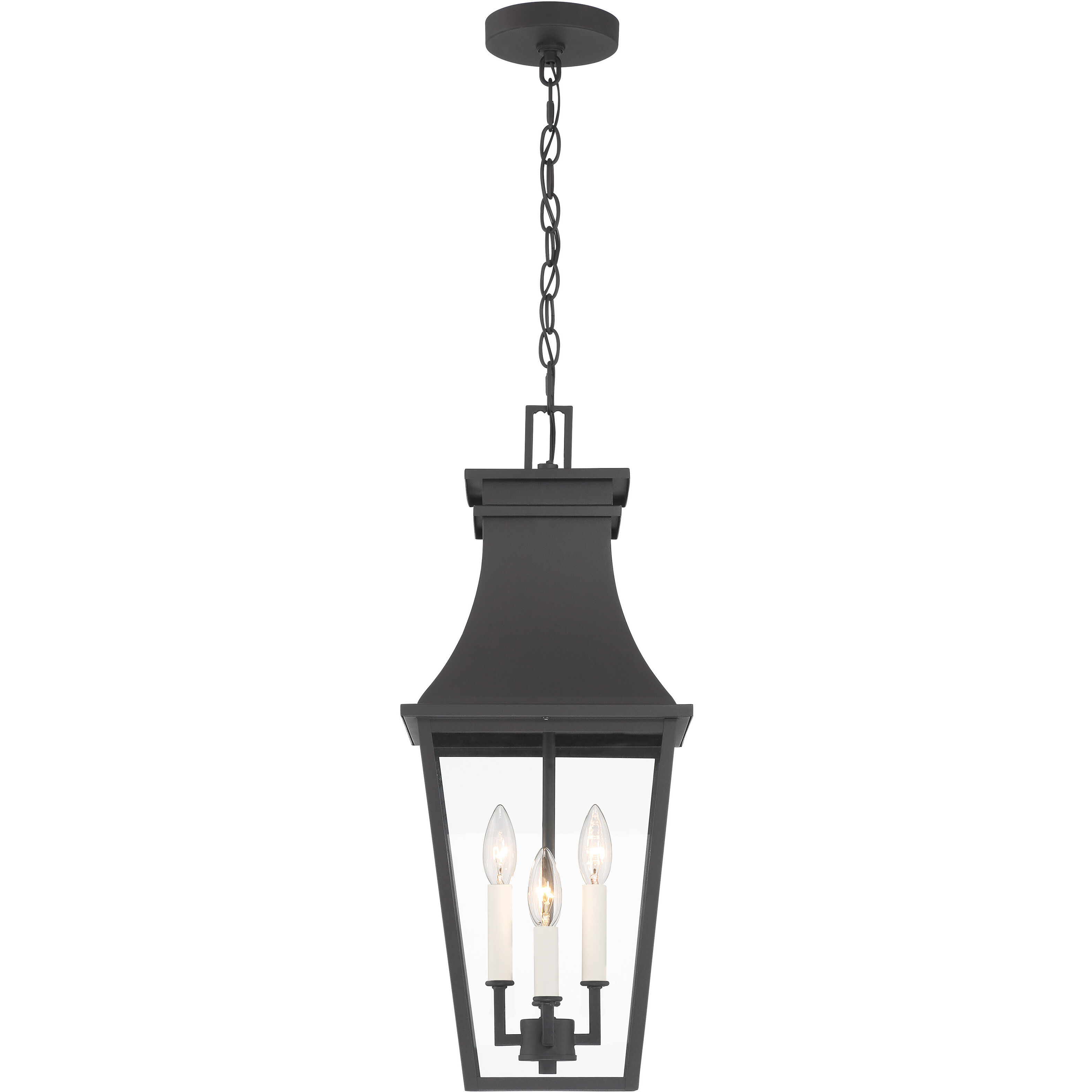 Gloucester 4 Light 10.38 inch Sand Coal Outdoor Chain Hung, The Great Outdoors