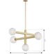 Narra 5 Light 47 inch Legacy Brass Chandelier Ceiling Light