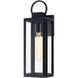 Crosby 1 Light 16.25 inch Matte Black Outdoor Wall Light