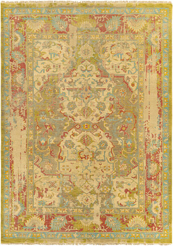 Festival 132 X 96 inch Olive Rug in 8 x 11, Rectangle