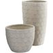 Nereus Grey Planter, Tall-Small