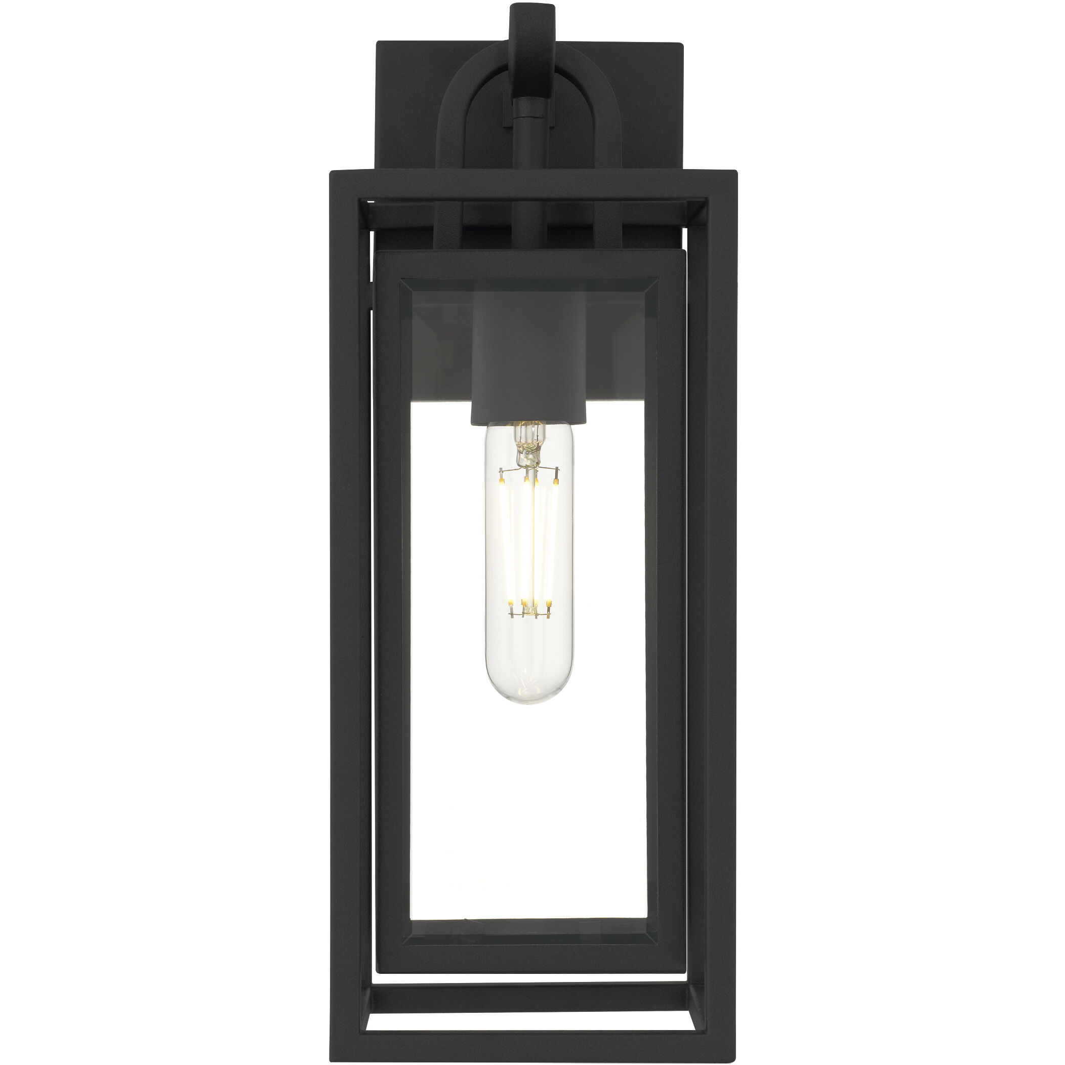 Jayce 1 Light 14.5 inch Matte Black Outdoor Wall Lantern