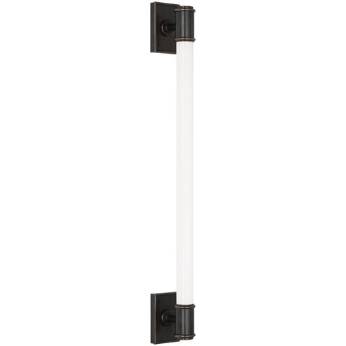 Chapman & Myers Owen LED 2.75 inch Bronze Linear Bath Light Wall Light