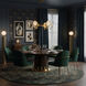 Sherlock 6 Light 32 inch Satin Brass Pendant Ceiling Light