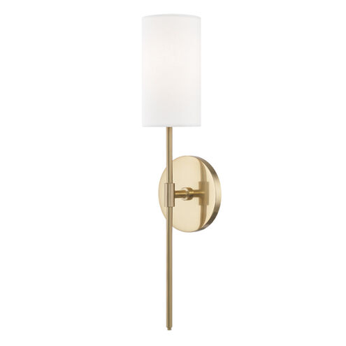 Olivia 1 Light 5 inch Aged Brass ADA Wall Sconce Wall Light