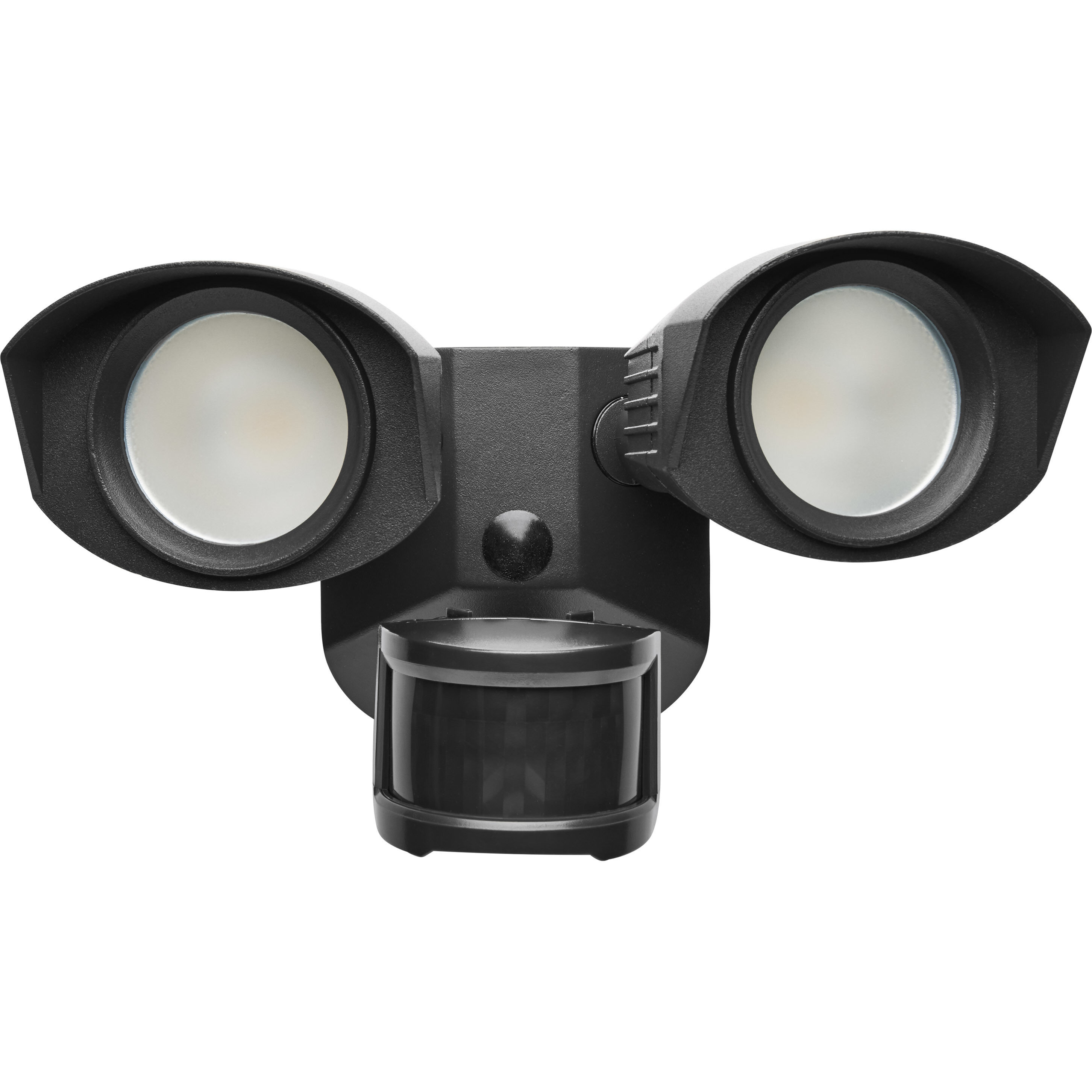 Brentwood LED 4 inch Black Outdoor Security Light
