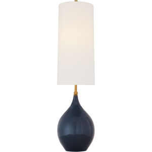 Thomas O'Brien Loren 31.25 inch 60 watt Mixed Blue Brown Table Lamp Portable Light, Large