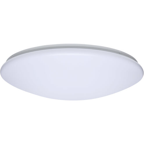 ColorQuick LED 18.9 inch White Flush Mount Ceiling Light