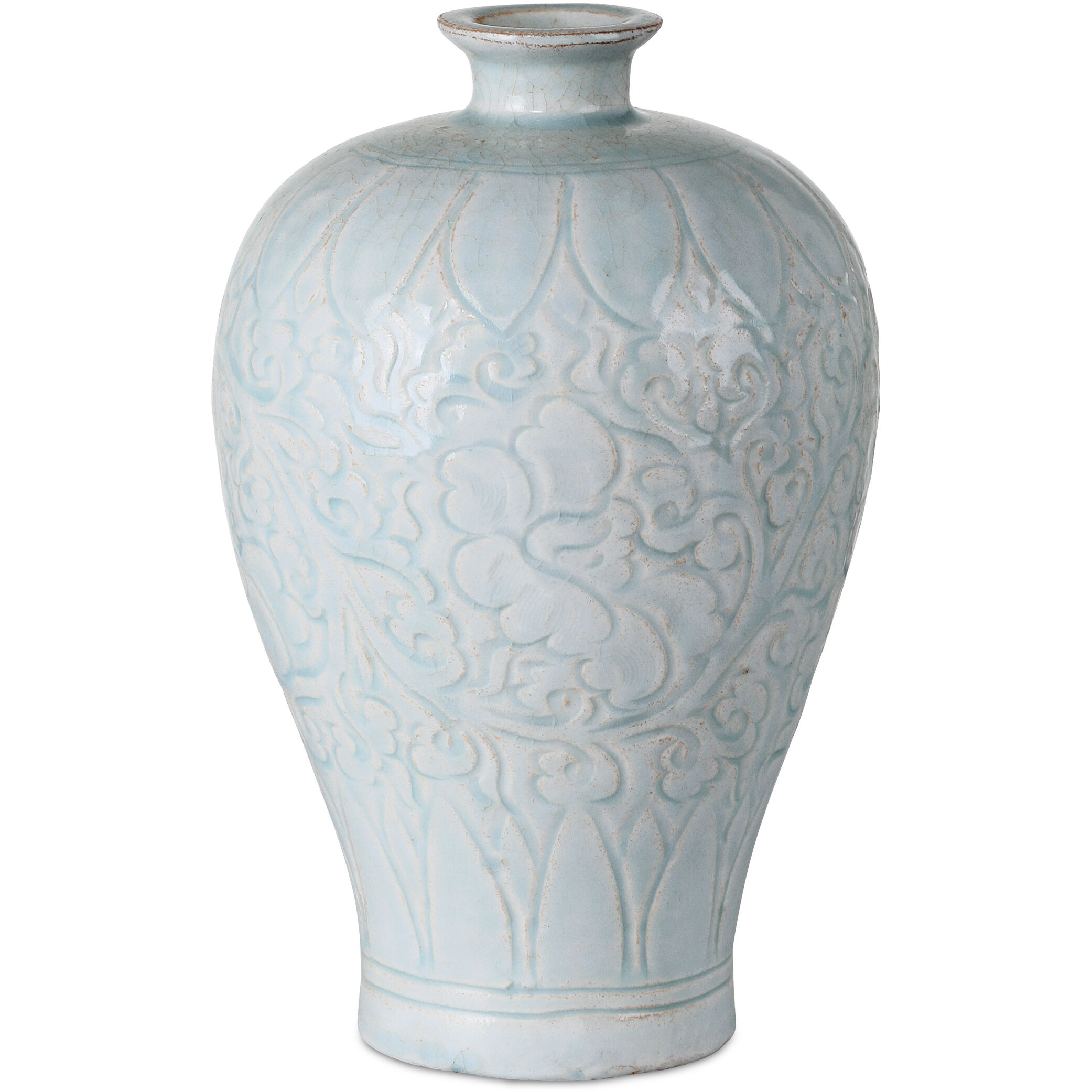 Nanjing 12 inch Vases, Set of 2