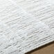 Jackie 120 X 96 inch Light Silver / Off-White Handmade Rug in 8 x 10