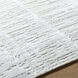 Jackie 108 X 72 inch Light Silver / Off-White Handmade Rug in 6 x 9
