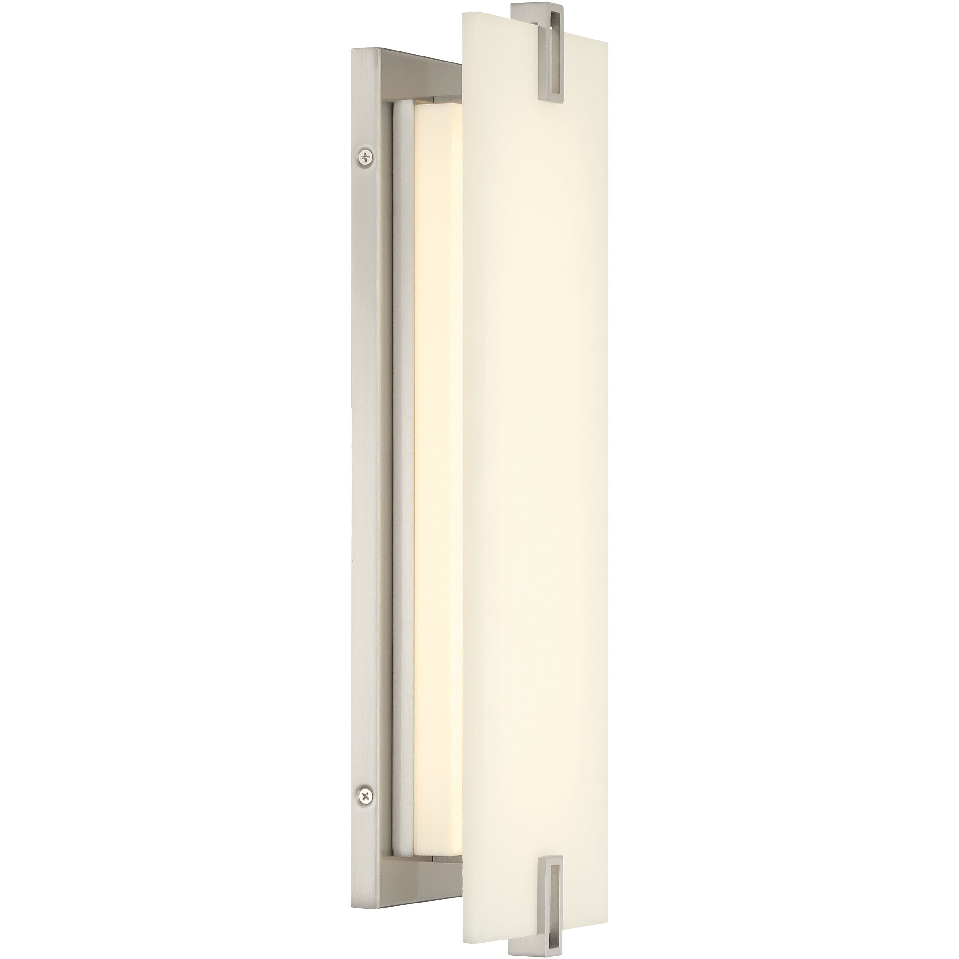 Aizen LED 6 inch Brushed Nickel Wall Sconce Wall Light