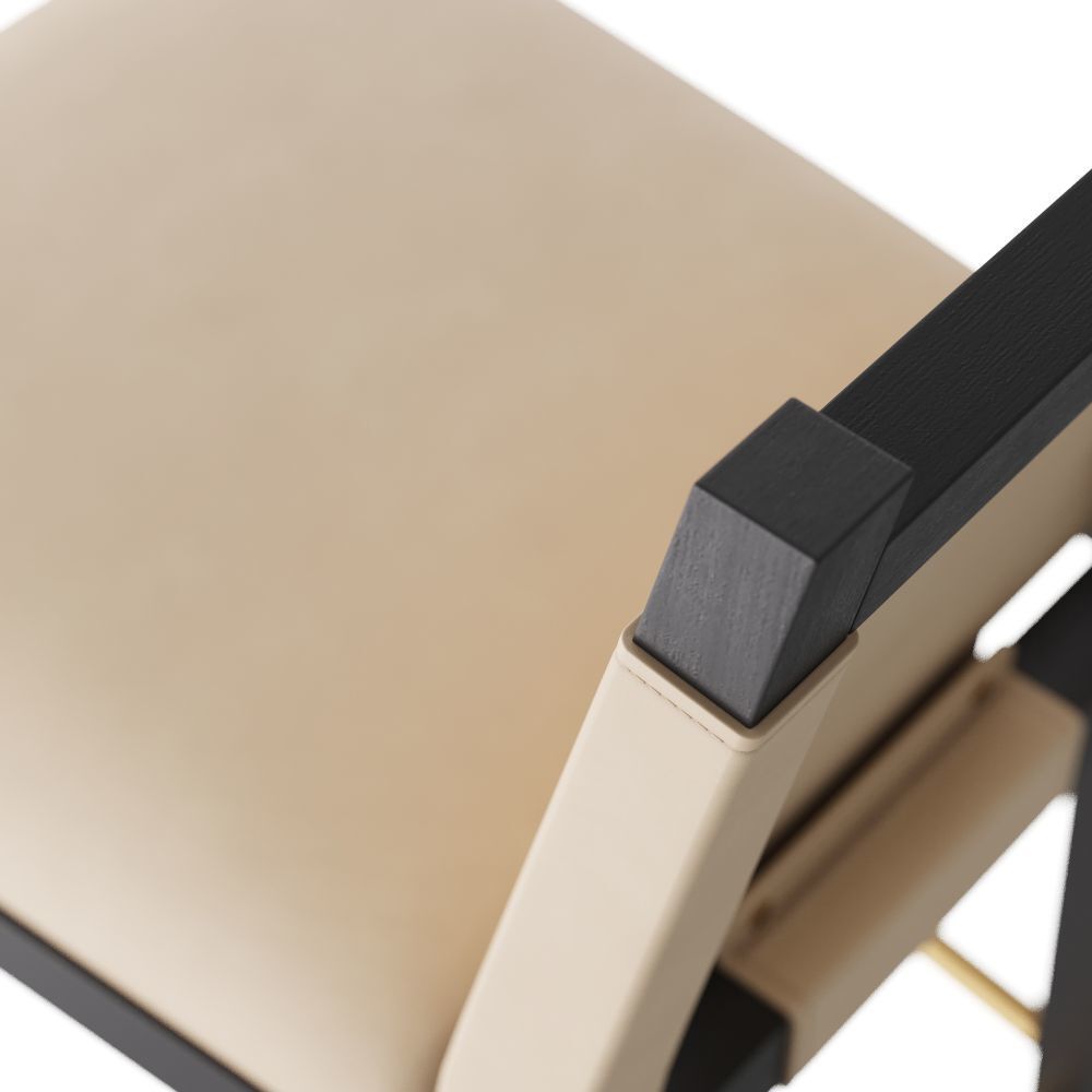 Burdock 36.5 inch Vanilla Counter Stool