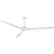 Spitfire Matte White Fan Motor