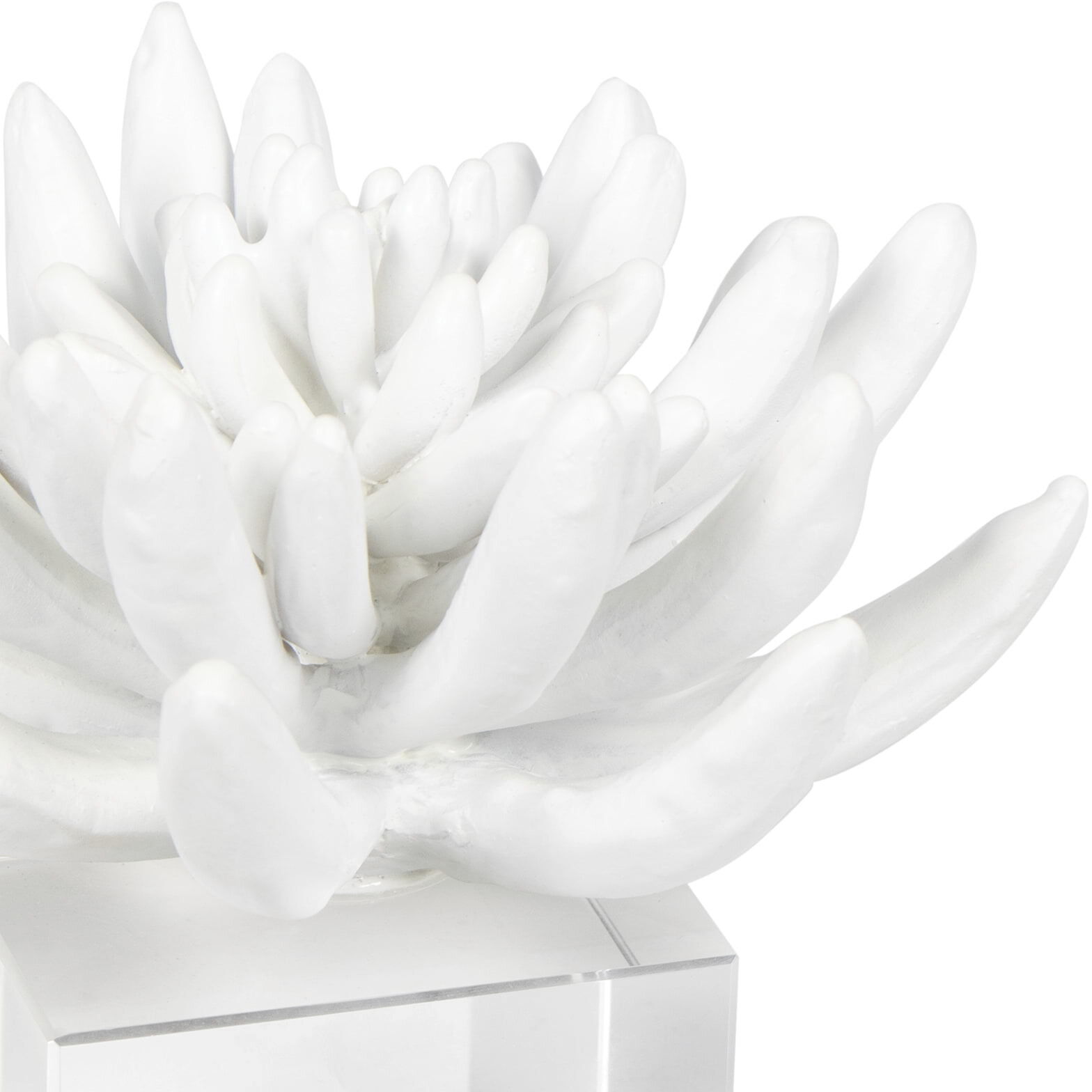 Succulent White Objet, Sculpture 2