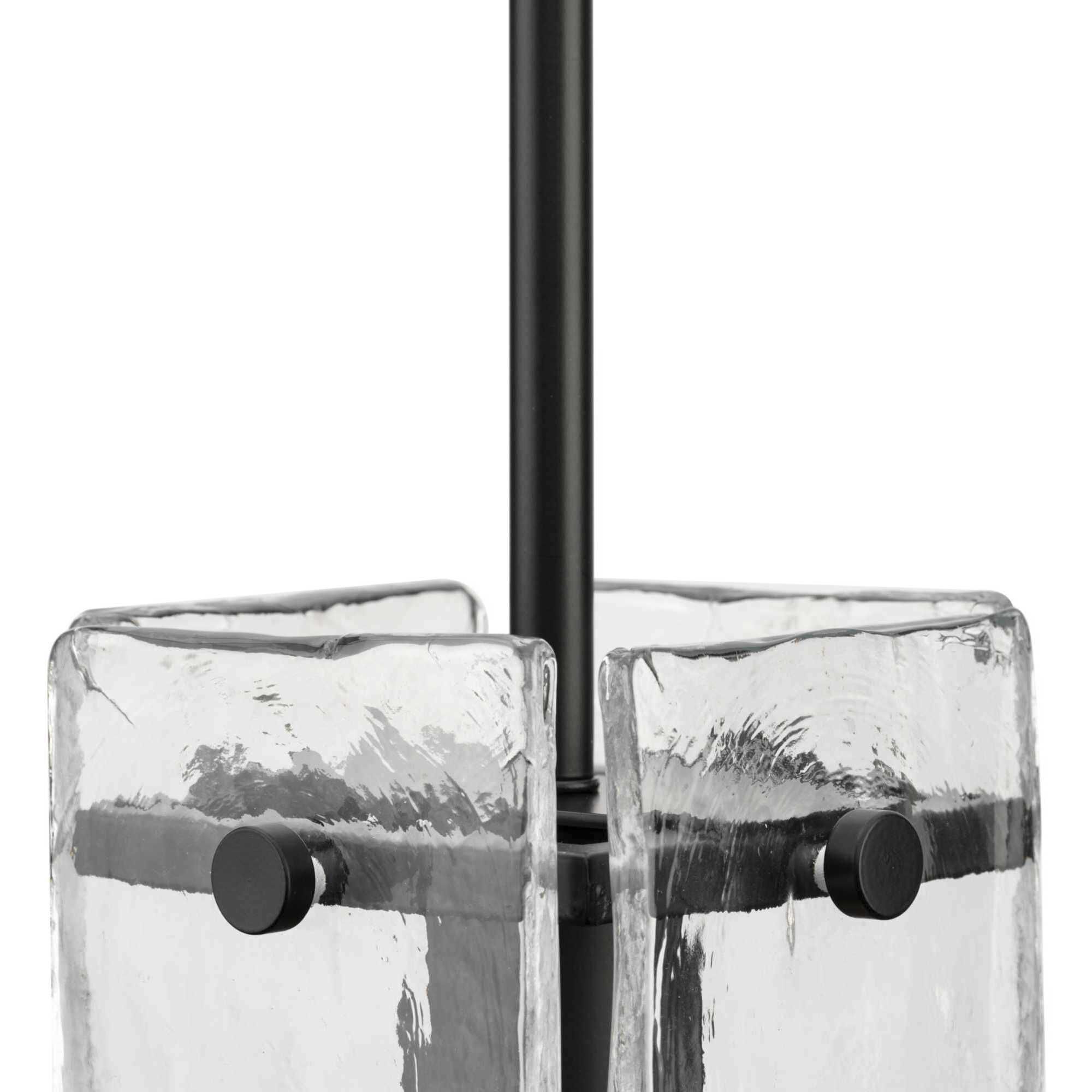 Rivera 1 Light 4.75 inch Matte Black Mini Pendant Ceiling Light, Design Series