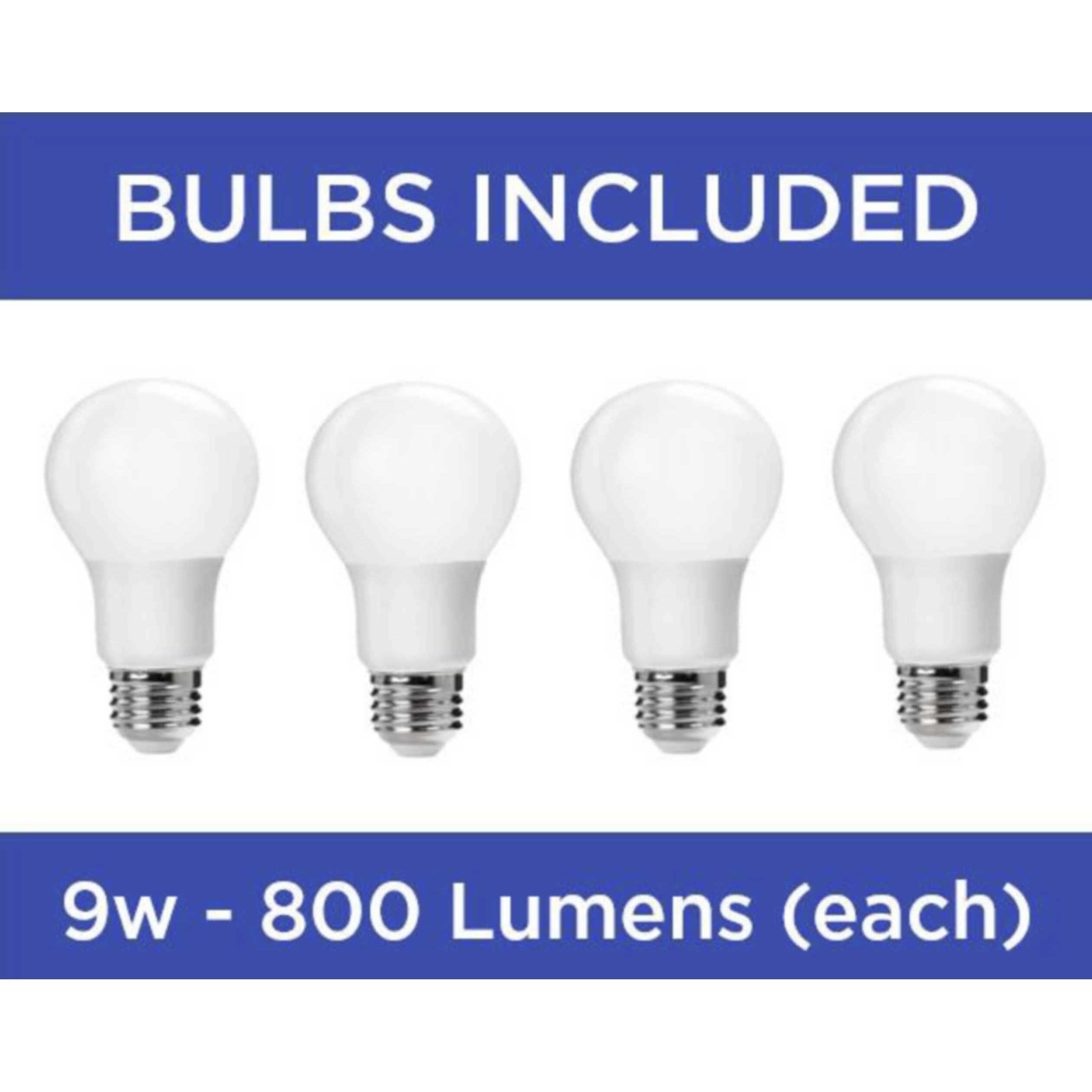 AirPro LED Graphite Fan Light Kit