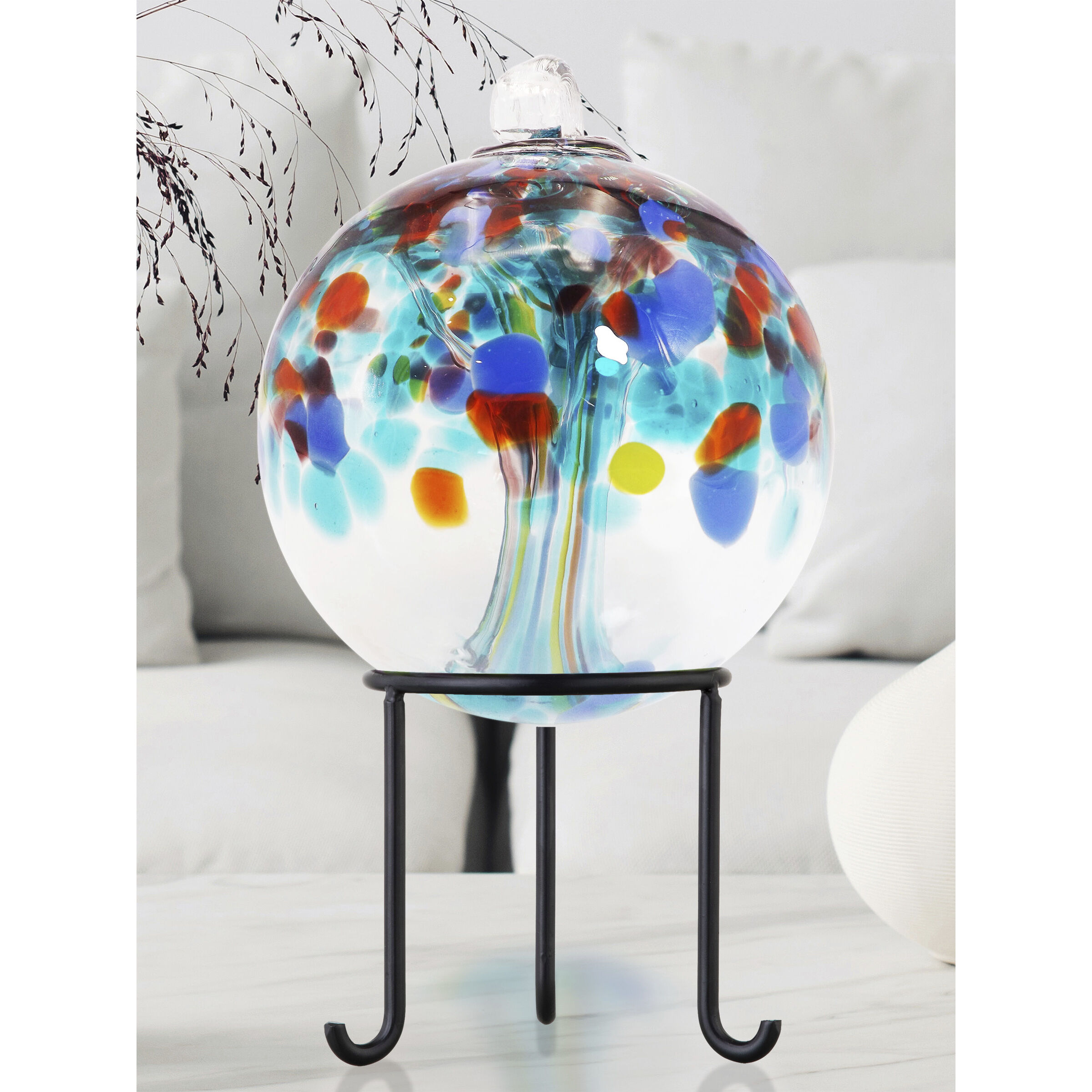 Tree of Life Devotion Glass Ornament