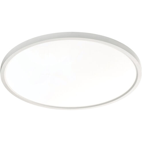 Edge Round LED 24 inch White Flush Mount Ceiling Light