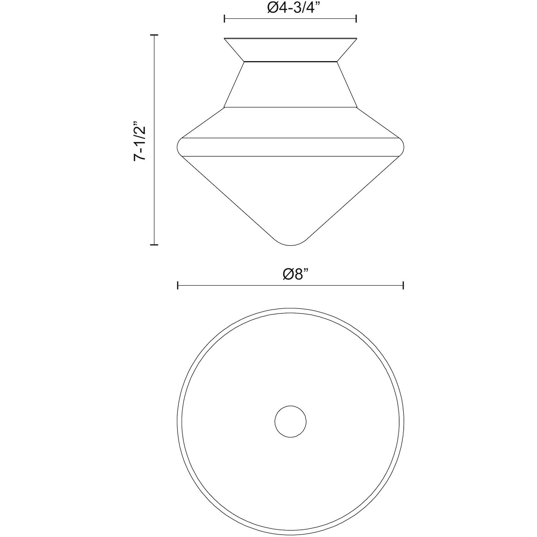 Alora Mood Nora 1 Light 8 inch Matte Black Flush Mount Ceiling Light