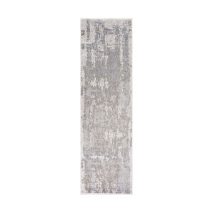Haverford 94 X 28 inch Charcoal/Taupe Rugs, Polypropylene and Polyester