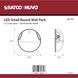 Brentwood LED 9 inch Bronze Outdoor Wall Pack