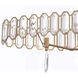 Drama Club 8 Light 48 inch Brass Kisser Linear Pendant Ceiling Light