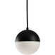 Monae Pendant Ceiling Light in Black