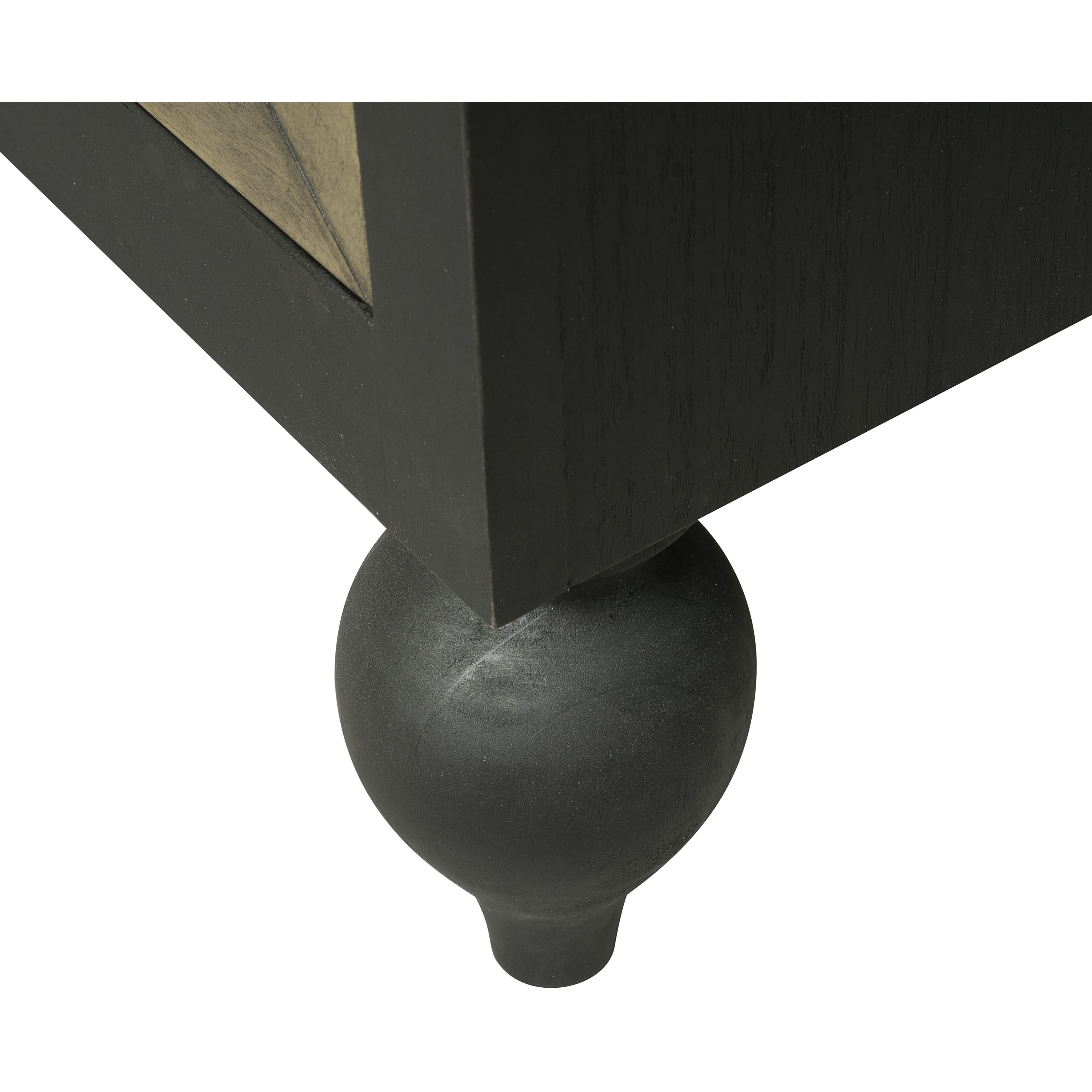 Piedmont Harvest Brown with Kettle Black Cabinet