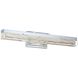 Ice Age 1 Light 24 inch Chrome Vanity Light Wall Light