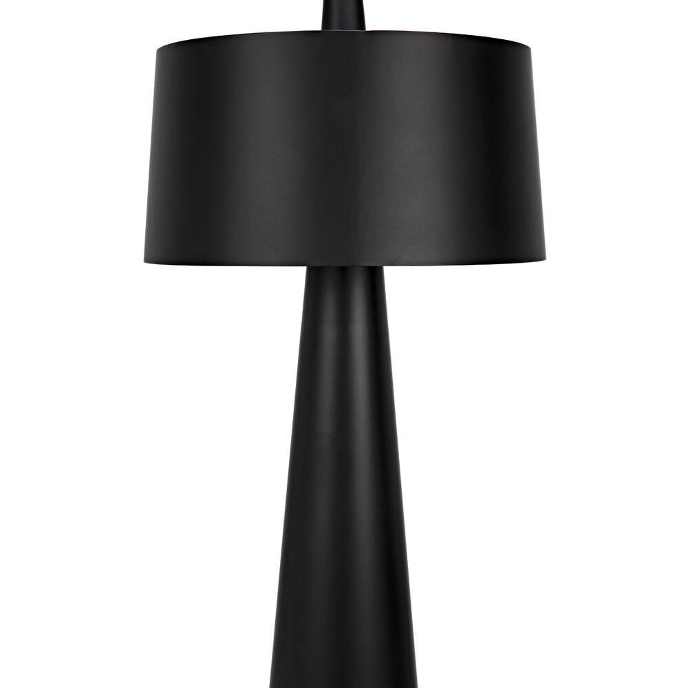 Moray 72 inch 60.00 watt Matte Black Floor Lamp Portable Light
