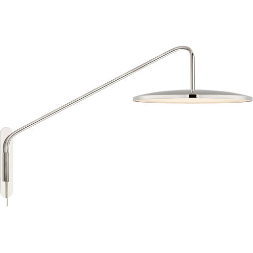 Peter Bristol Dot LED 16.25 inch Polished Nickel Articulating Wall Light