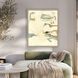 Finding Peace II White and Green and Brown Framed Art, The Studio