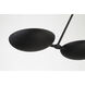 Undertas 4 Light 48 inch Iron Ore Island Light Ceiling Light