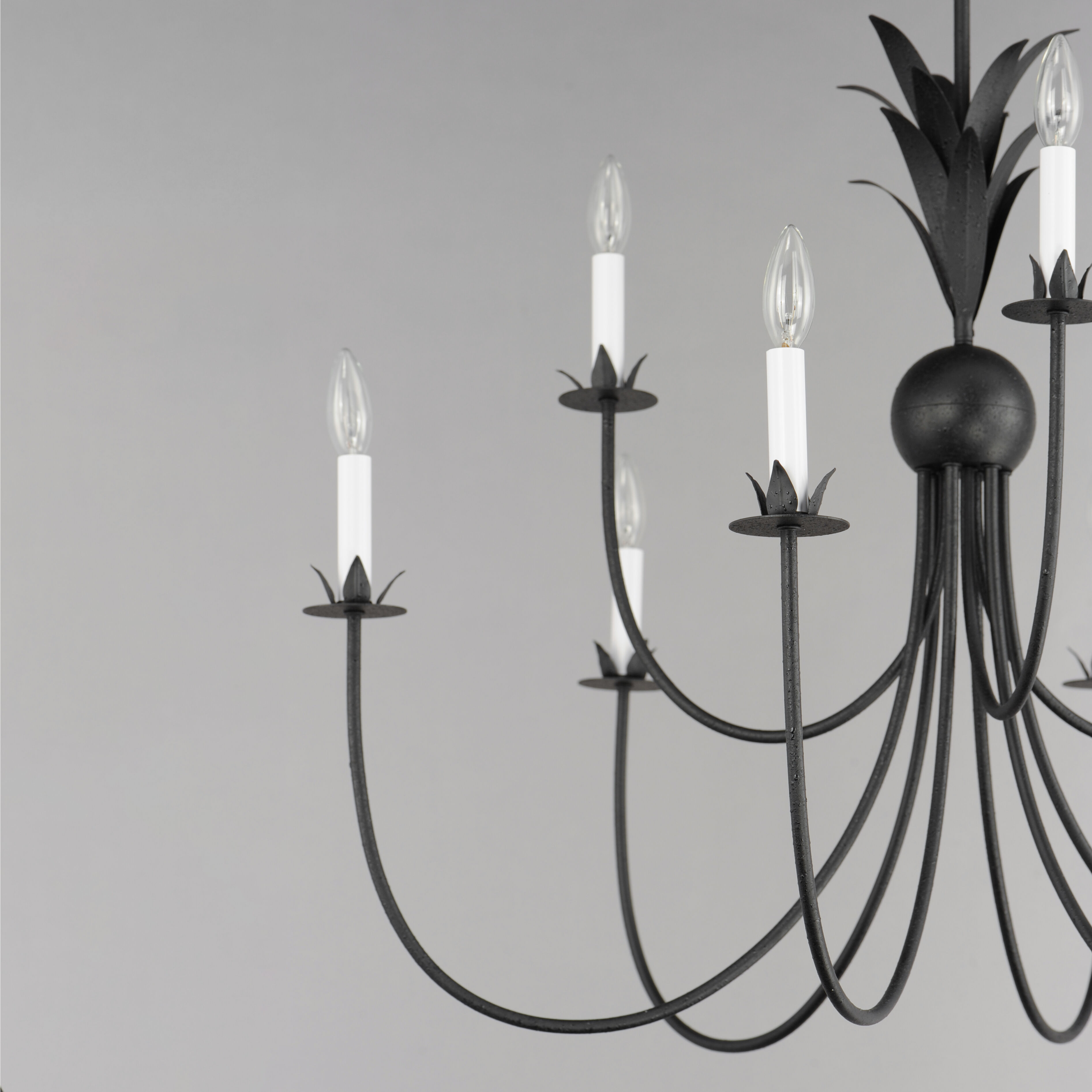 Paloma 9 Light 36 inch Anthracite Chandelier Ceiling Light