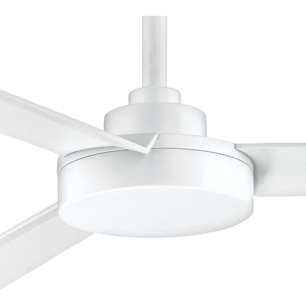 Roto XL 62 inch Flat White Outdoor Ceiling Fan