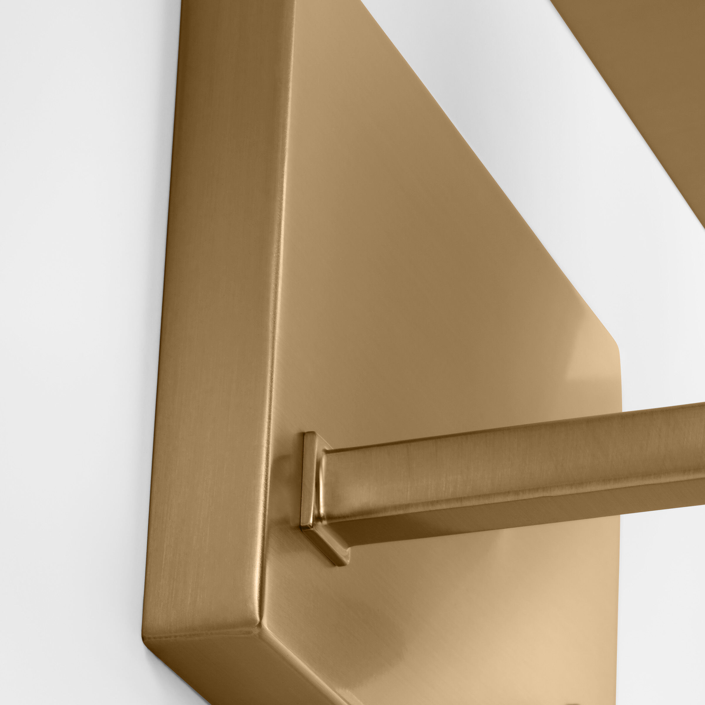 Drew & Jonathan Toffino 4 Light 36 inch Satin Brass Wall Bath Fixture Wall Light