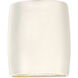 Ambiance Collection LED 10 inch Matte White Outdoor Wall Sconce