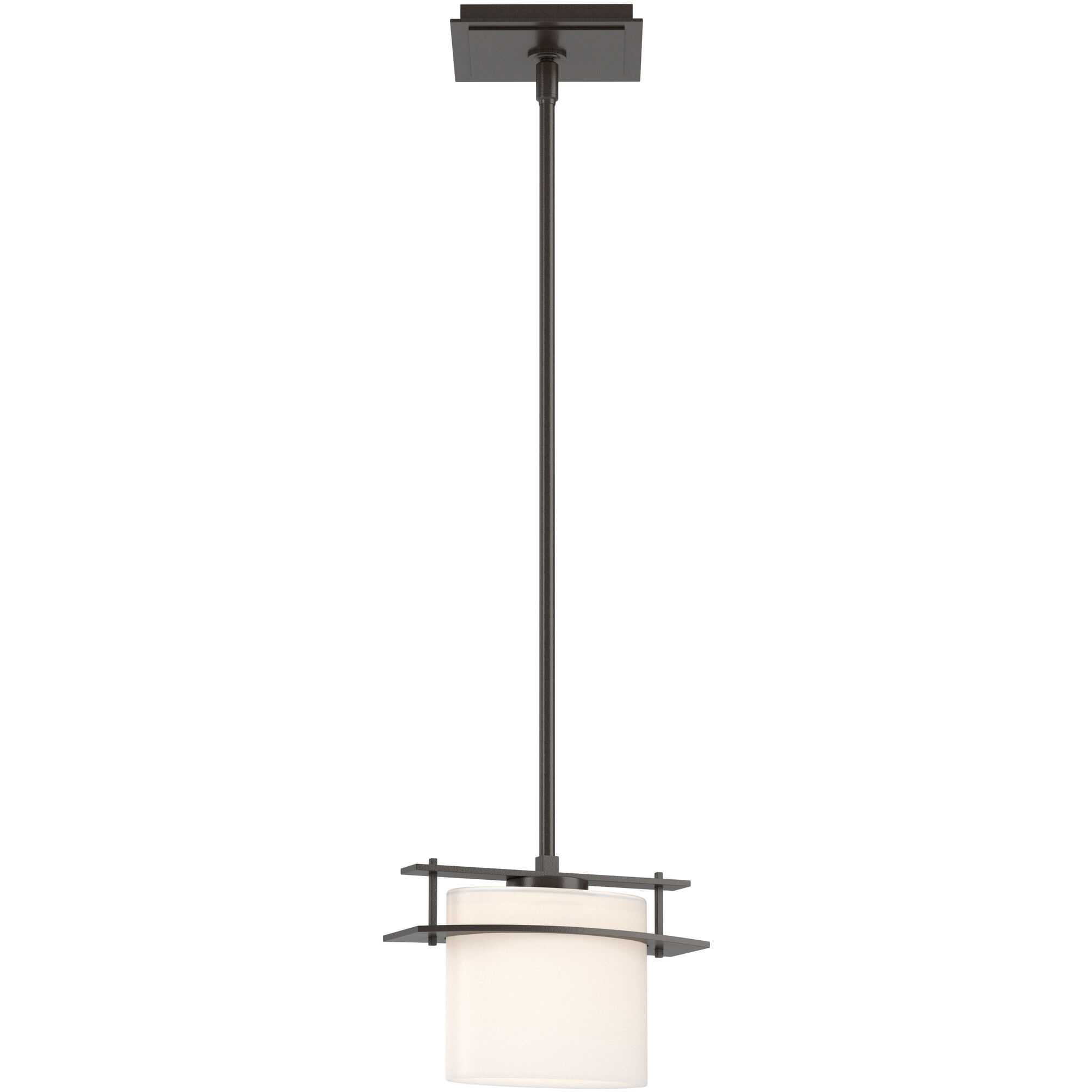 Arc Ellipse 1 Light 9 inch Oil Rubbed Bronze Mini Pendant Ceiling Light